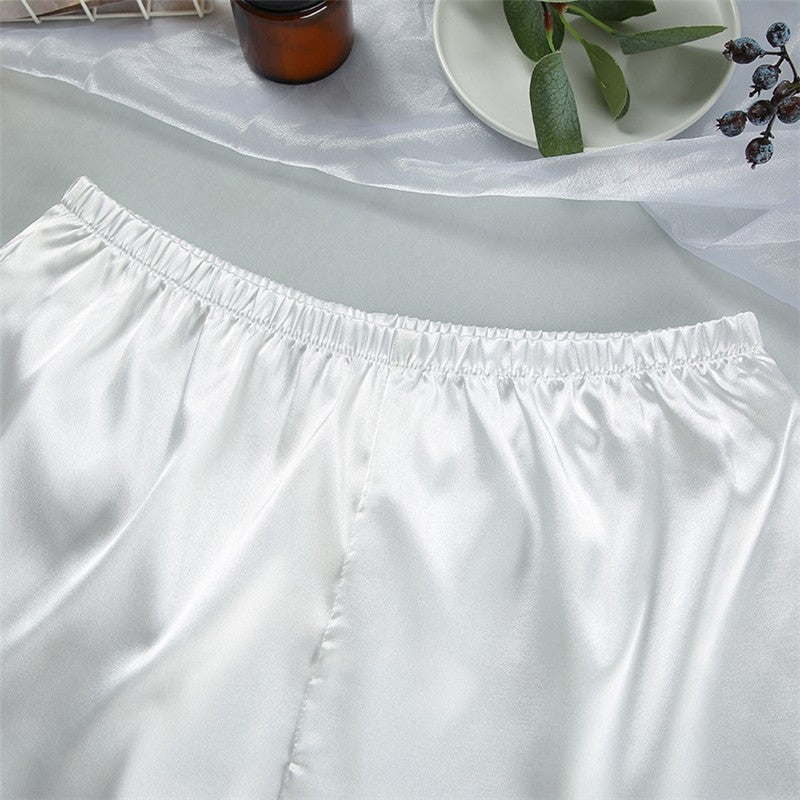 Silk 2-Piece Pyjama Set for Women - Cool and Comfortable