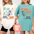 Personalized Show Girl Era Bachelorette Party Comfort Colors Shirts