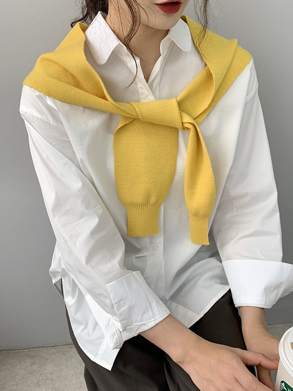 Simple Casual 5 Colors Shawl&Scarf