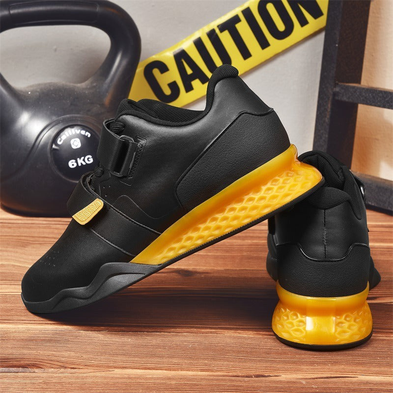 Professional Weightlifting & Deadlift Shoes for Men and Women – Indoor Gym Training Shoes