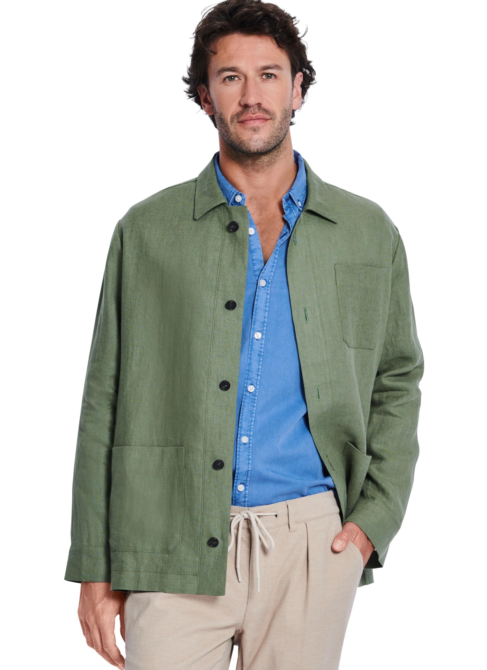 Burda Style Men's Casual Shirt Sewing Pattern B5842 Sizes 38-48