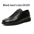Men's Chunky Sole Casual Sneakers – Microfiber Upper, Rubber Outsole, Lace-Up & Invisible Heel Styles