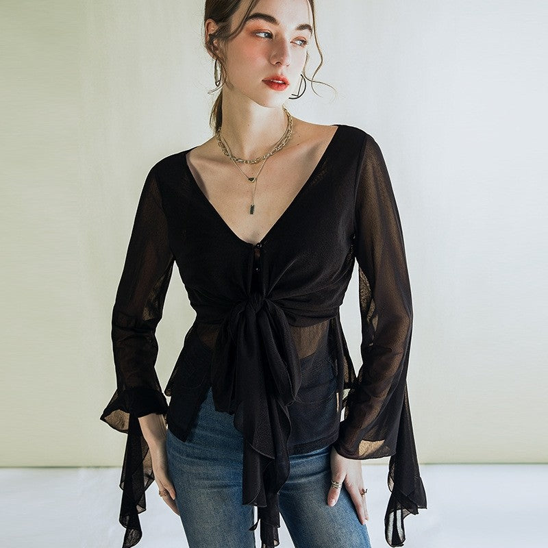 Long Sleeves Top with Trendy New Design