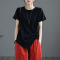 Wrinkle-Free Plus Size Short Sleeve T-Shirt