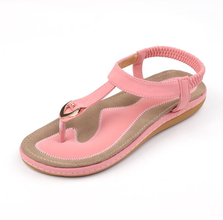 Women's PU Ankle Strap Platform Sandals | Low Heel Open-Toe Summer Shoes