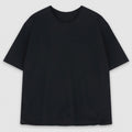 Round-Neck Short-Sleeved Plain T-Shirt With Contrast Hem For Women.