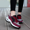 Women's Breathable Air-Cushioned Mesh Sneakers - Lightweight Athletic Walking Shoes
