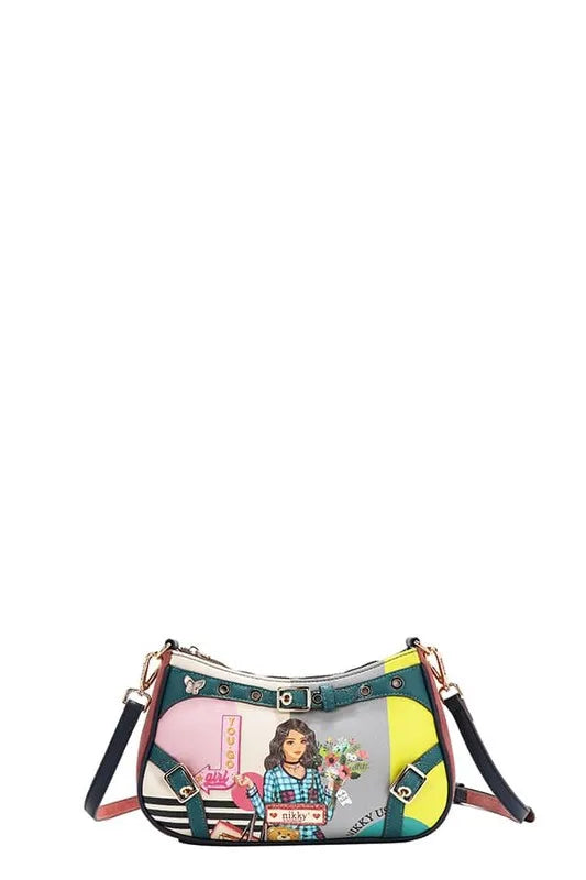Crescent Shaped Crossbody Bag