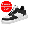 Men's Height Increasing Sneakers | Breathable Microfiber Casual Shoes with Hidden Insole +6–8CM