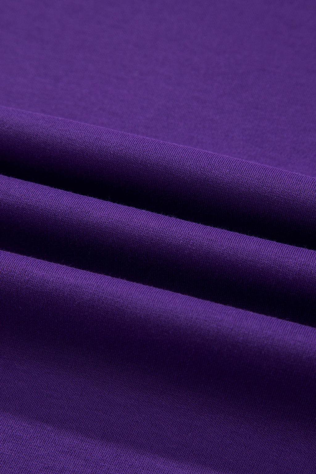 Tillandsia Purple Reversible Contrast-Stitched T-Shirt