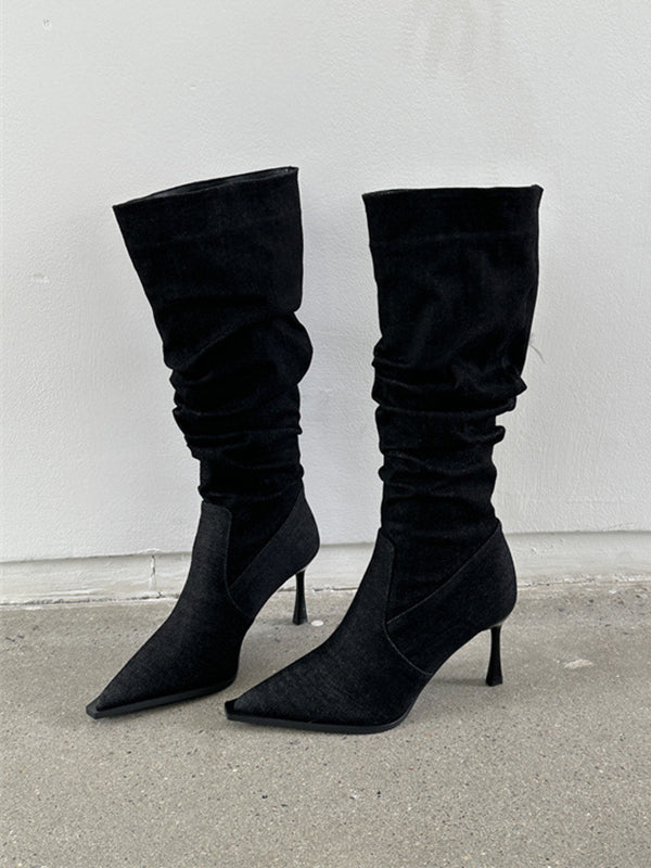Stilettos Pointed-Toe Boots