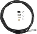 Shimano SM-BH90-SBLS High Pressure Disc Brake Hose Kit - Long Silver Banjo Caliper Connector 2000mm BLK