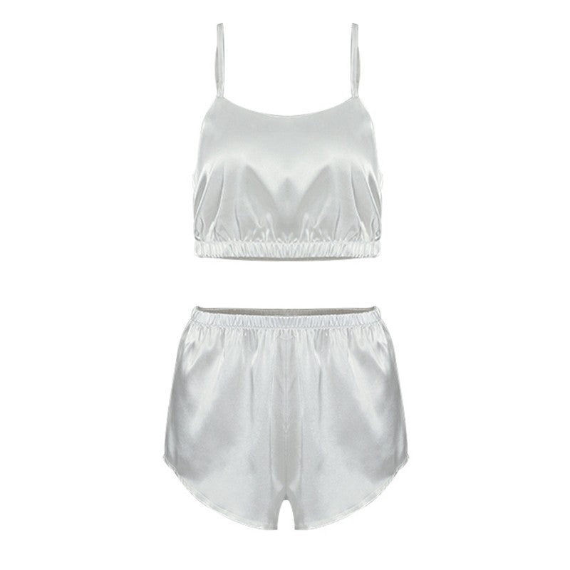 Silk 2-Piece Pyjama Set for Women - Cool and Comfortable
