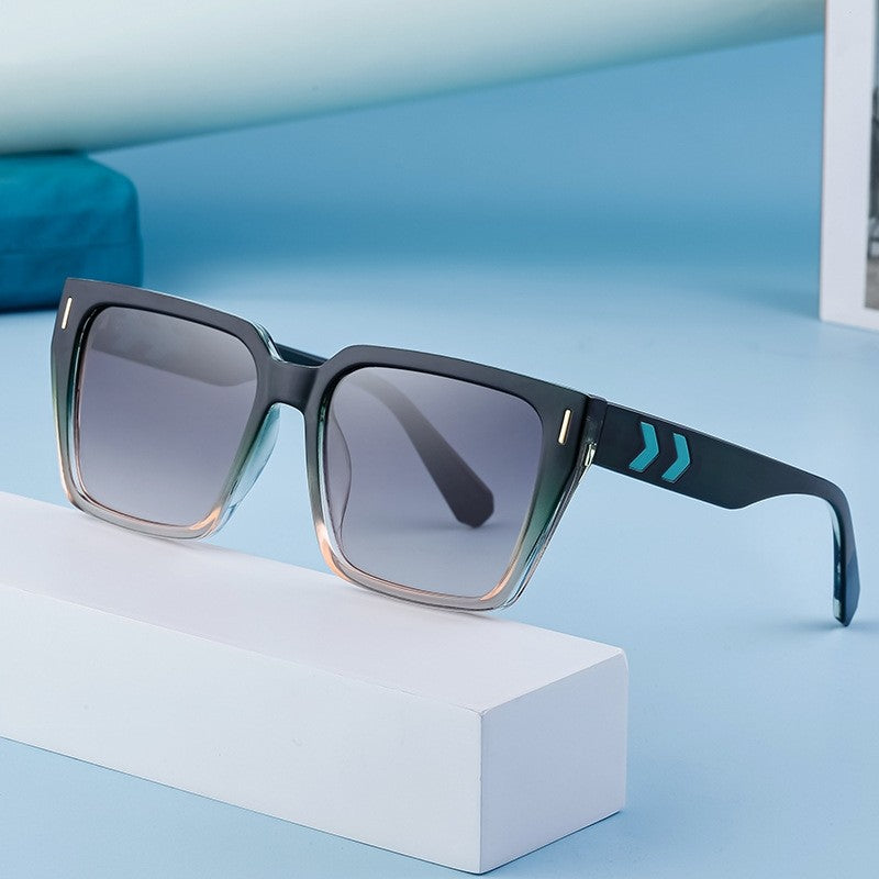 Retro Square Sunglasses For Women Outdoors