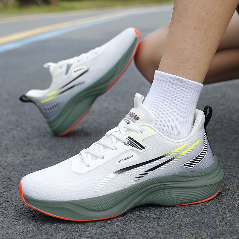 Men's Breathable Mesh Running Sneakers – Non-Slip Outdoor Athletic Shoes