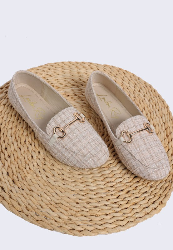 Drairi Horsebit Detail Tweed Loafers