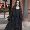 Elegant Zen Cardigan in Unique Solid Color