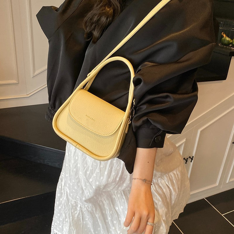 Women's PU Leather Crossbody Handbag | Lightweight Minimalist Shoulder Bag