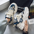 Men's Trendy Breathable Lightweight Chunky Sneakers - Korean Fashion Casual Shoes