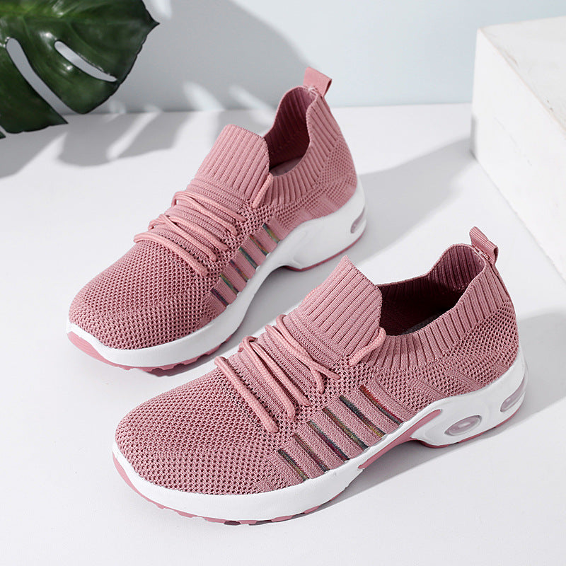 Women's Breathable Lightweight Mesh Sneakers | Casual Slip-On Shoes