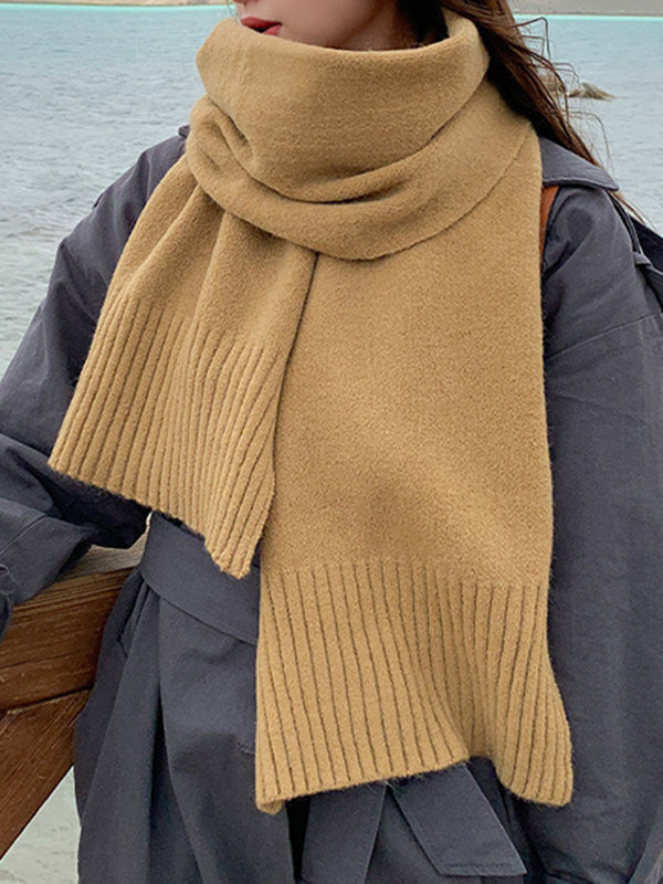 Keep Warm Solid Color Scarf