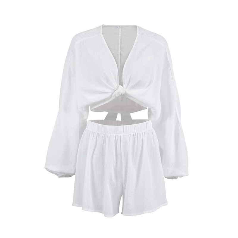 Cozy Relaxed Fit Women's Pajama Set with Skin-Friendly Breathable Fabric