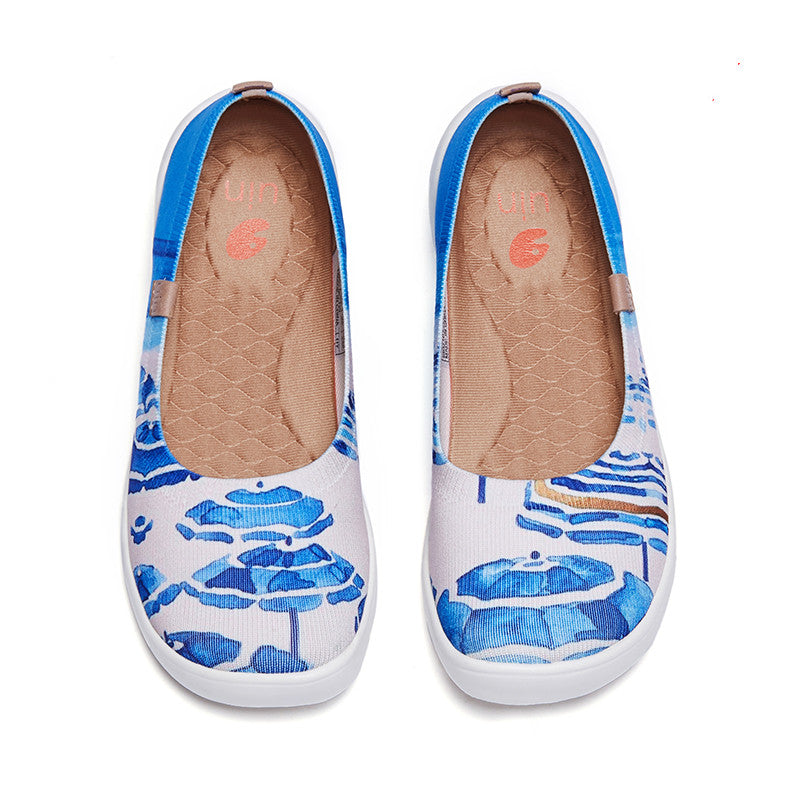 Women's Casual Canvas Slip-On Shoes | Lightweight Colorful Everyday Sneakers