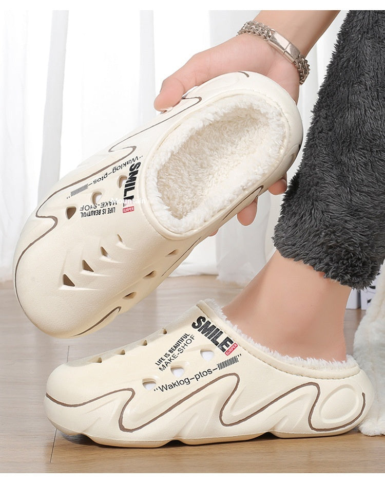 Women's & Men's Extra-Thick EVA Indoor Slippers | Waterproof Non-Slip Home Shoes with Cushioned Sole