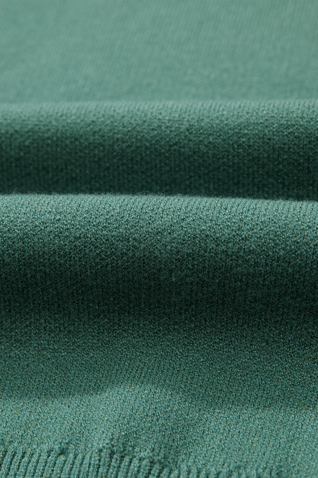 Blackish Green HO HO HO MERRY CHRISTMAS Drop Shoulder Loose Sweater