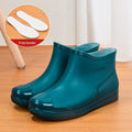 Women's Waterproof Rain Boots – Non-Slip Low-Cut Short Boots for All Seasons