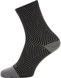 Gorewear C3 Mid Socks - 6.7" Graphite Gray/Black Men's 6-7.5