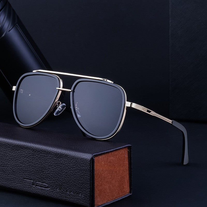 Outdoor Retro Double Beam Frog Mirror For Men