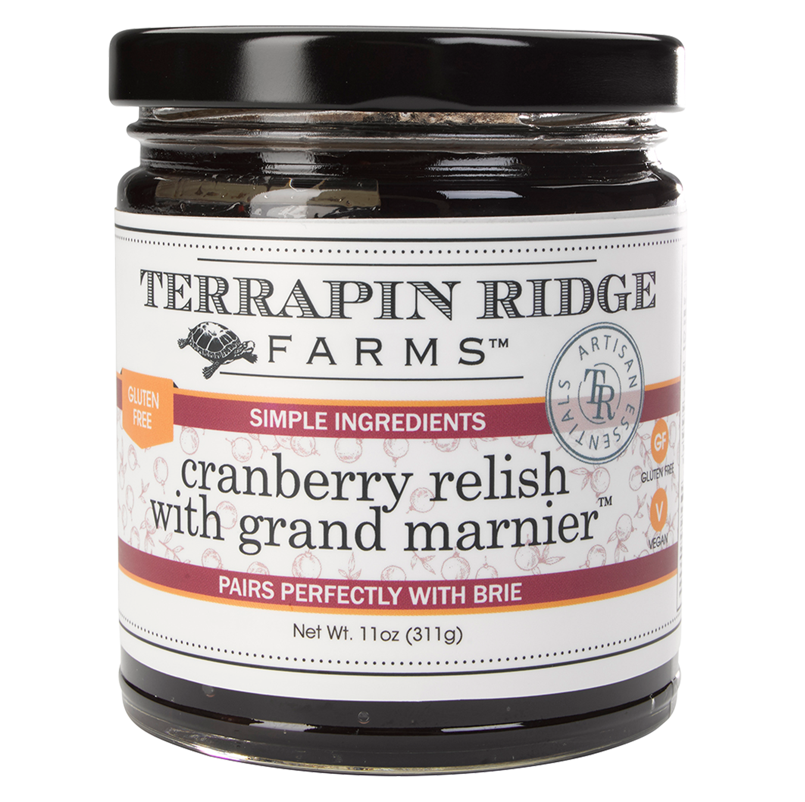 Terrapin Ridge Farms Cranberry Relish with Grand Marnier
