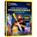 National Geographic Stunning Chemistry Set Mega Science Kit 45 Experiments Blue