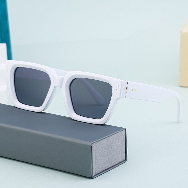 Men's Fashion Retro Box Sunscreen Sunglasses