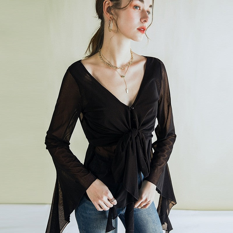 Long Sleeves Top with Trendy New Design