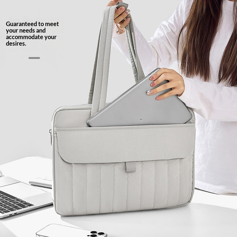 Women's Multi-Purpose Shoulder Laptop Bag – Fits 15-16 Inch Laptops | Streetwear Tote