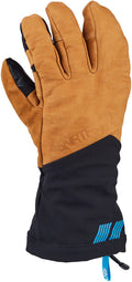 45NRTH 2024 Sturmfist 4 LTR Leather Gloves - Tan/Black Lobster Style Medium