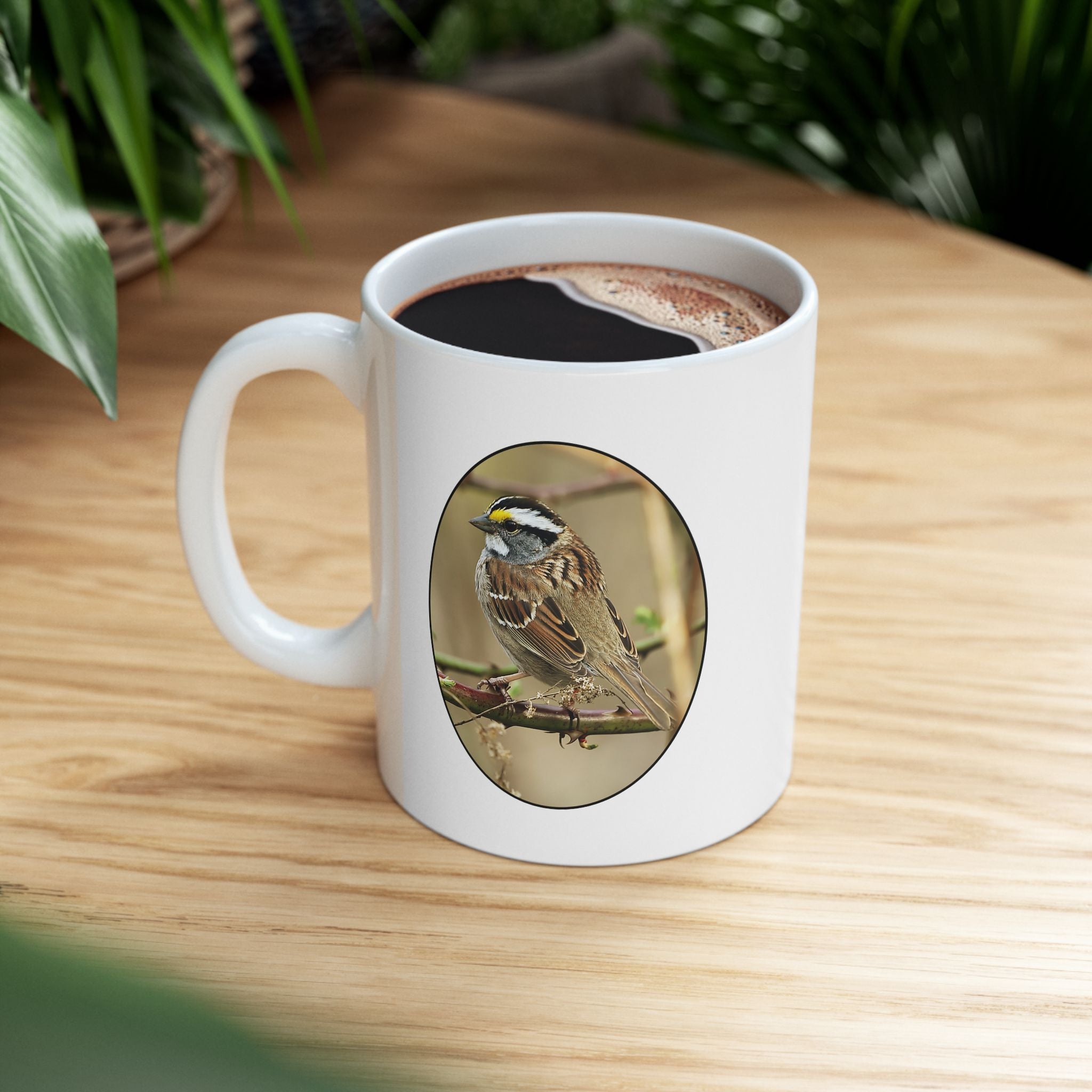 White-throated Sparrow - 11oz Mug