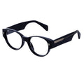 Fashion Cat Eye Acetate Insertion Clear Lens Glasses