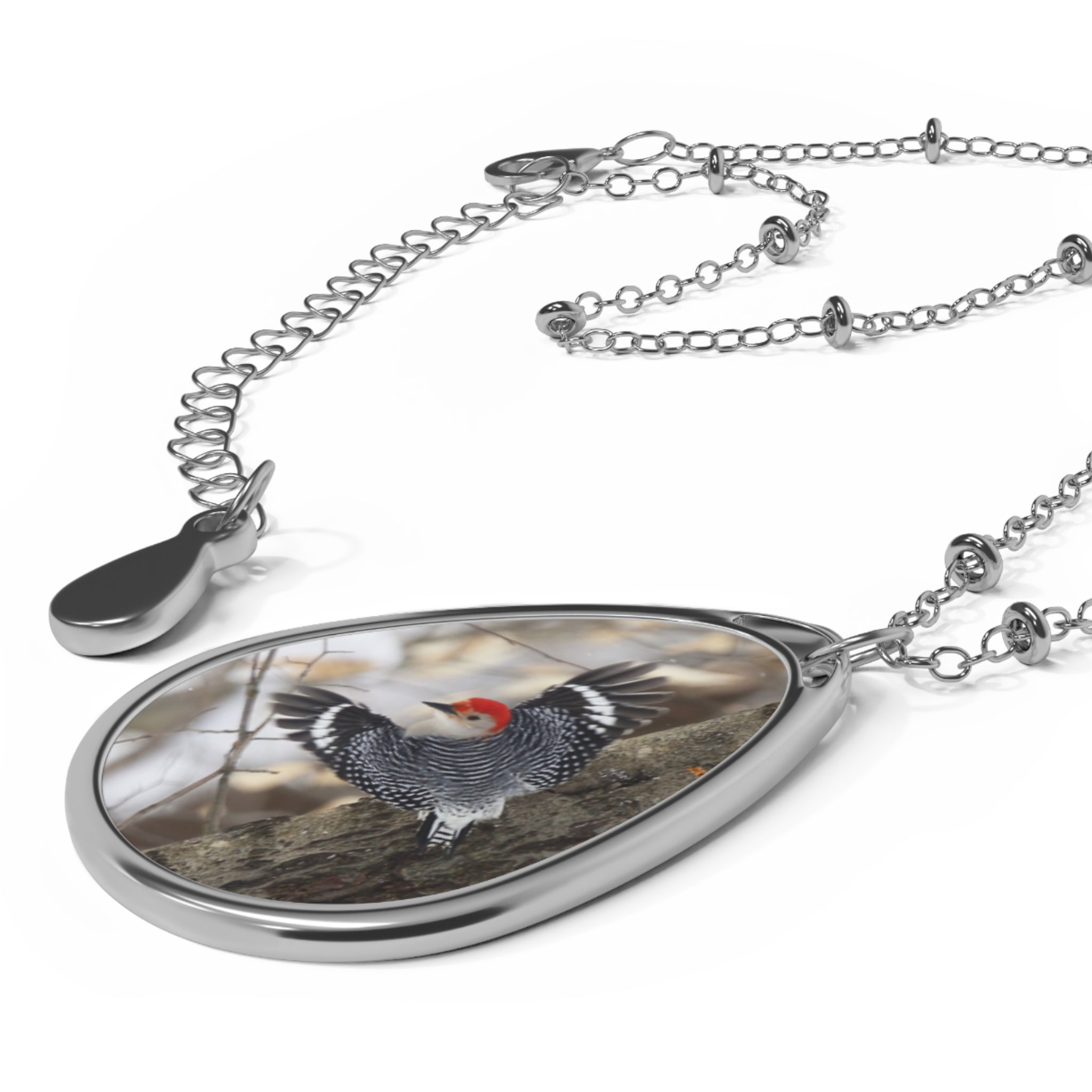 Red-bellied woodpecker - Necklace