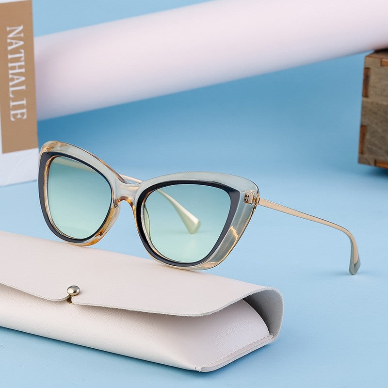 Women's Retro Y2k Cat Eye Sunglasses