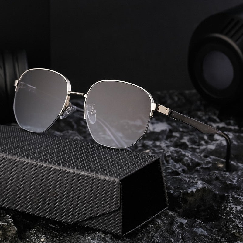 Fashion Full Square Frame Outdoor UV400 Sun Protection Eyewear Sunglasses