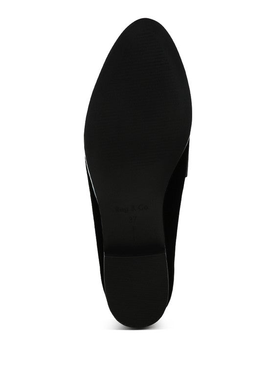 Durance Studded Genuine Suede Loafers