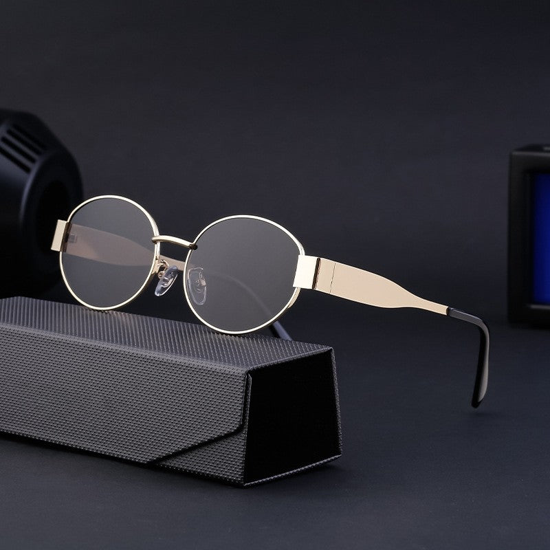 Fashion Oval Frame Sunglasses For Women