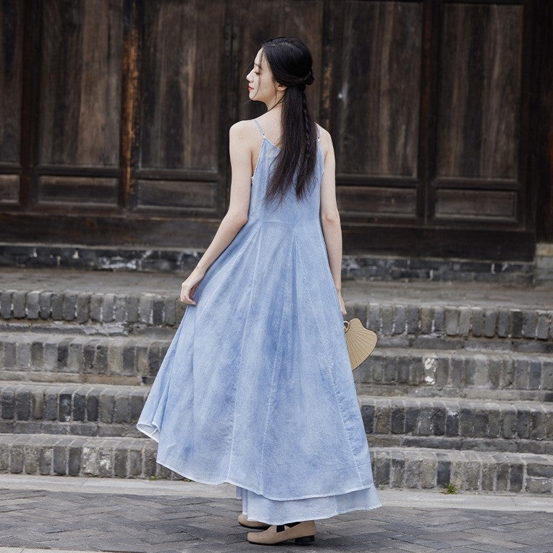 Solid Color A-Line Spaghetti Strap Dress

Would you like any more help with this title?