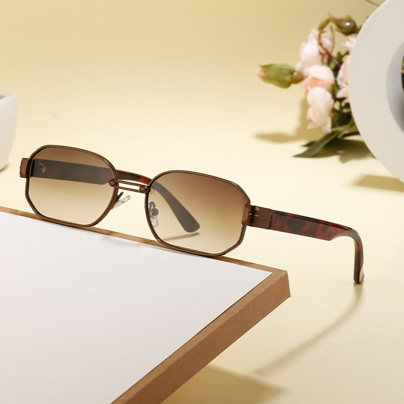Unisex UV400 Fashion Full Square Frame Outdoor Sun Protection Eyewear Sunglasses