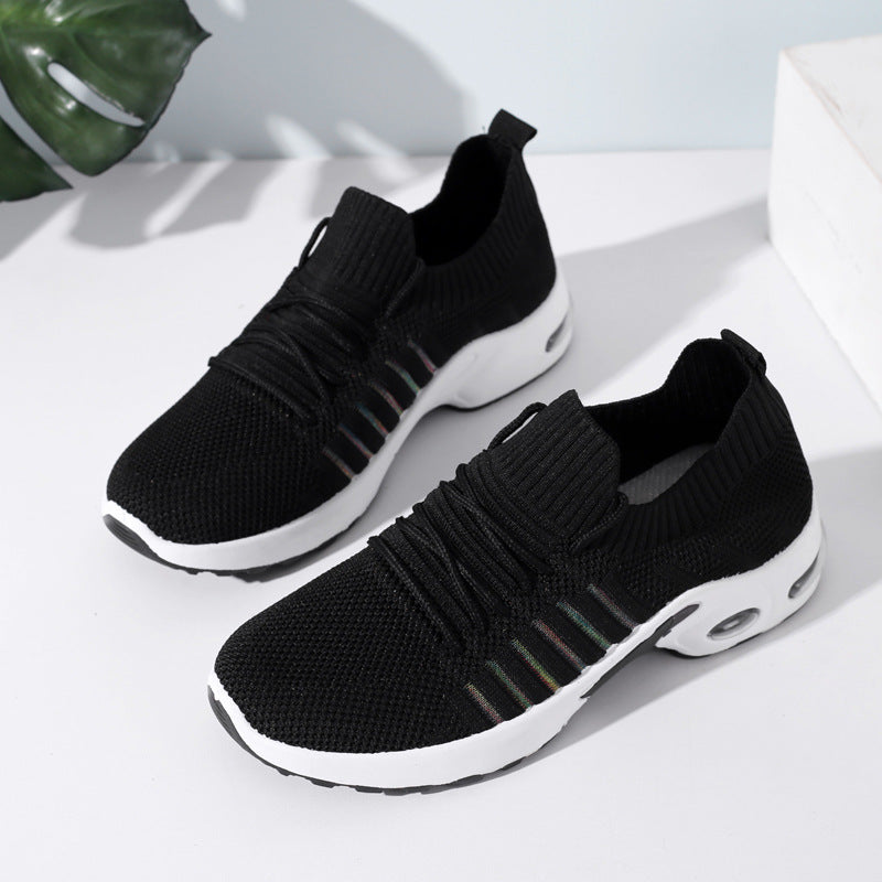 Women's Breathable Lightweight Mesh Sneakers | Casual Slip-On Shoes
