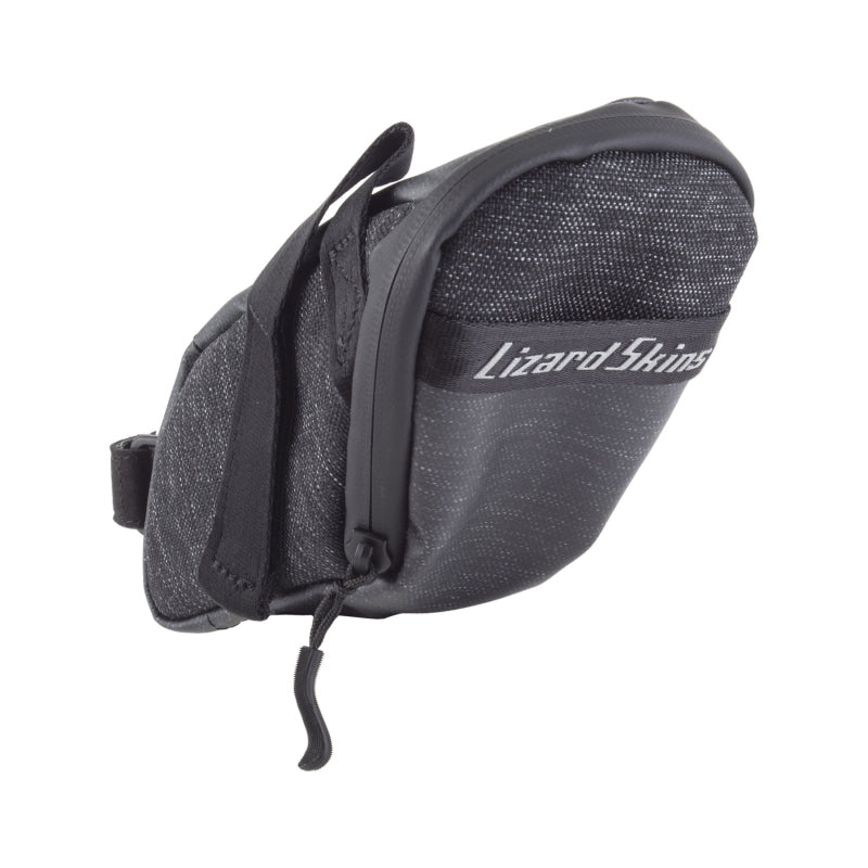 Lizard skins Super Cache Saddle Bag  Velcro Straps 51 c.i. Jet Black