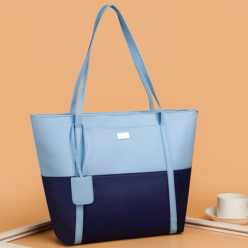 Premium PU Leather Tote Bag - Large Capacity Handbag for Women